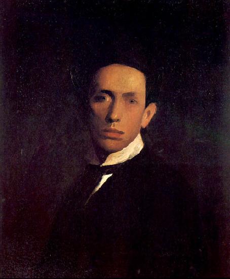 Josip Racic Self-portrait. oil painting picture